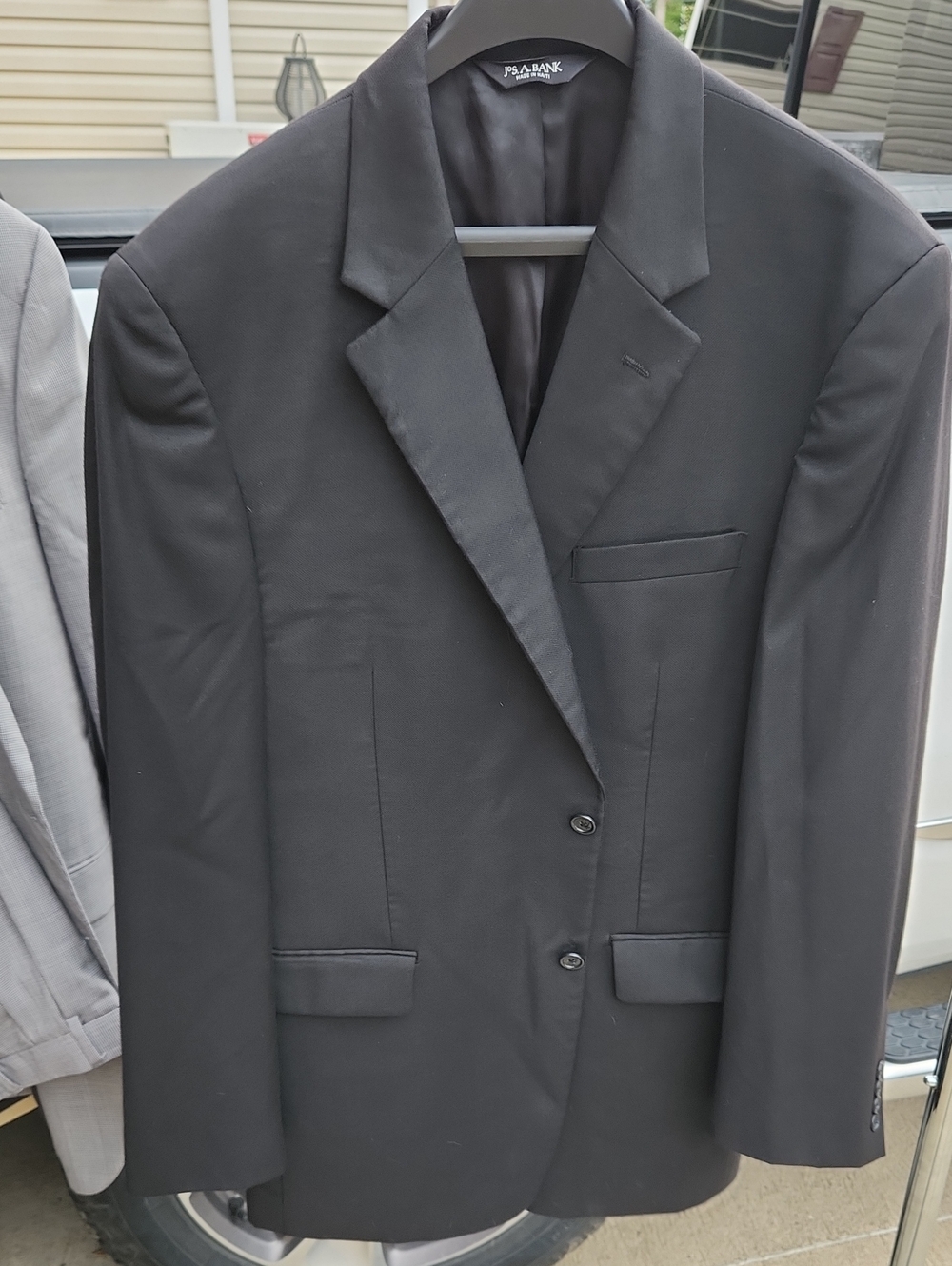 Jos. A. Bank Black Men's Two-Button Suit Jacket